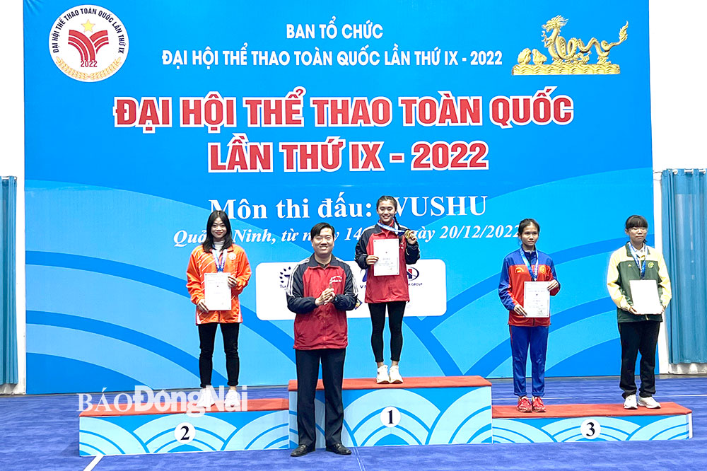Đồng Nai xếp hạng 6 Đại hội Thể thao toàn quốc lần 9-2022