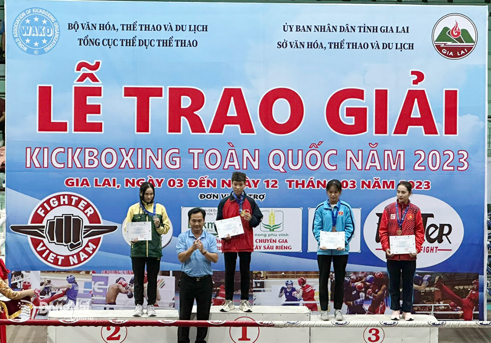 Giải vô địch kickboxing toàn quốc 2023: 