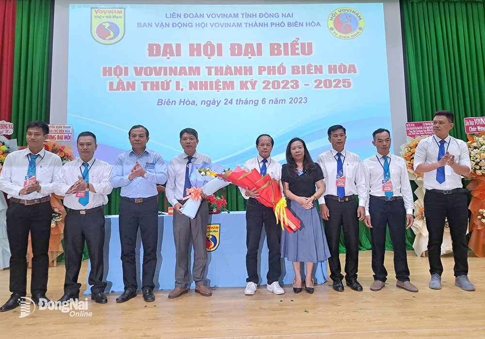 Đại hội đại biểu Hội Vovinam TP. Biên Hòa lần I, nhiệm kỳ 2023-2025