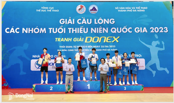 Giải cầu lông các nhóm tuổi thiếu niên quốc gia năm 2023