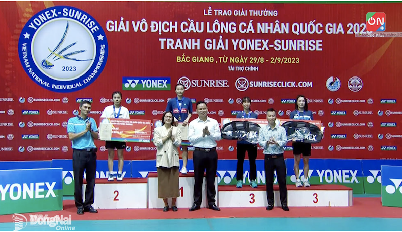 Giải vô địch Cầu lông cá nhân toàn quốc 2023