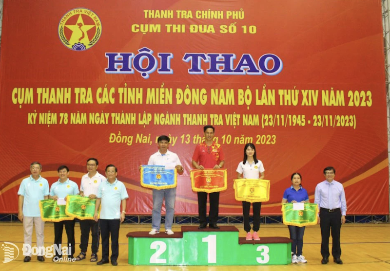 Hội thao cụm thanh tra các tỉnh miền Đông Nam bộ