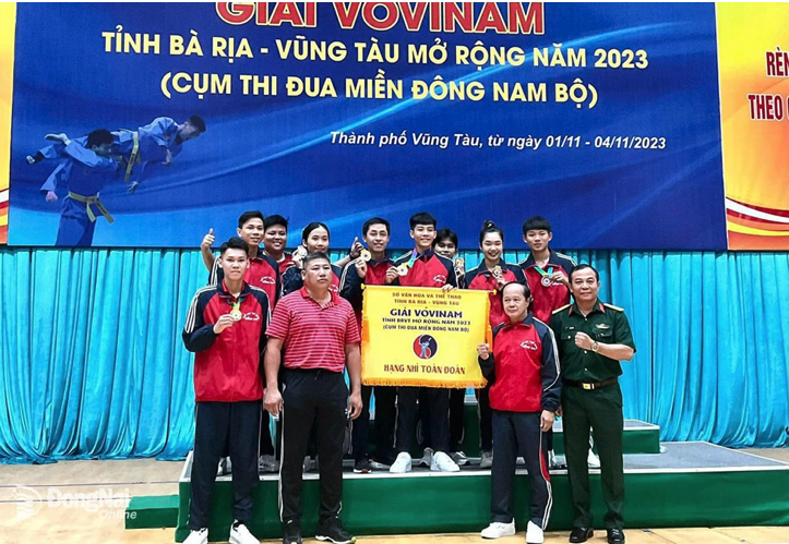 Giải Vovinam Cụm thi đua miền Đông Nam Bộ mở rộng 2023