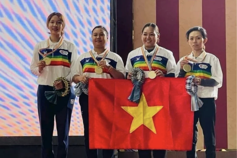 Đội tuyển bi sắt Việt Nam lần đầu vô địch thế giới