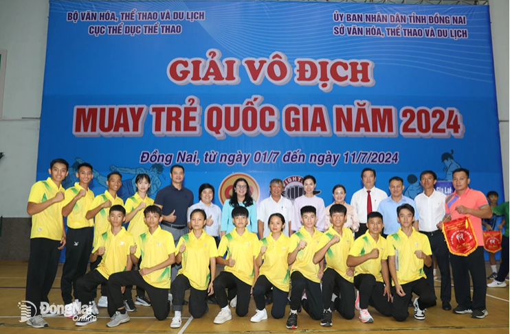 400 vận động viên tranh tài Giải vô địch muay trẻ quốc gia 2024